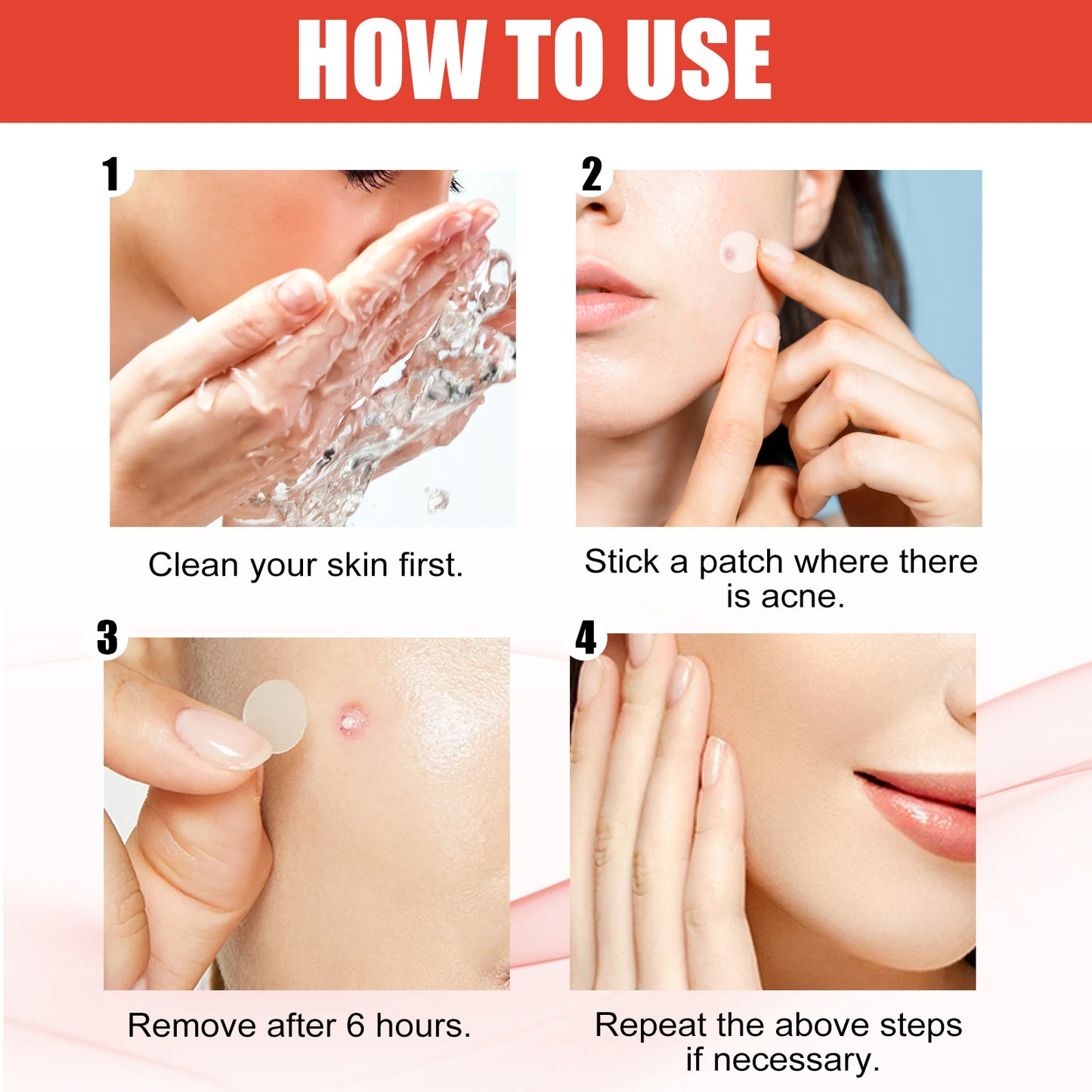 Hydrocolloid Invisible Acne Healing Patch
