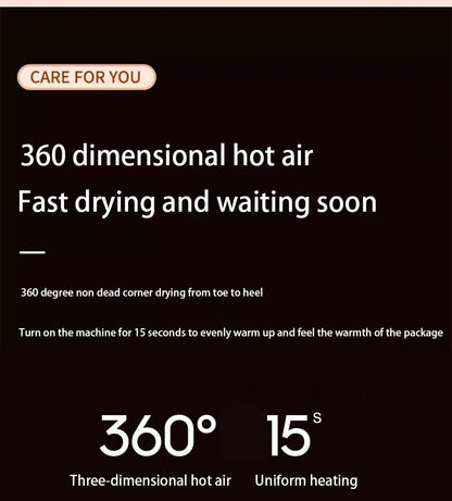 Portable Electric Shoe Dryer Deodorizer