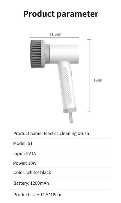 Cordless Electric Cleaning Brush Tool