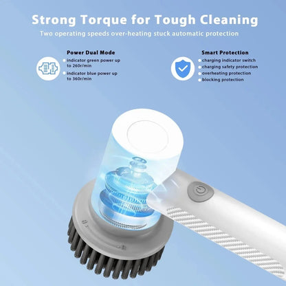 Cordless Electric Cleaning Brush Tool