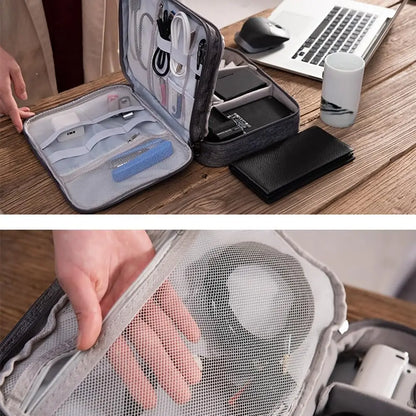Portable Tech Organizer Storage Bag