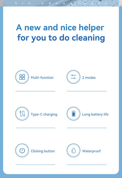 Cordless Electric Cleaning Brush Tool