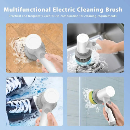 Cordless Electric Cleaning Brush Tool