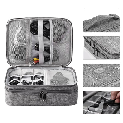Portable Tech Organizer Storage Bag
