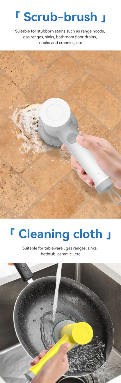 Cordless Electric Cleaning Brush Tool