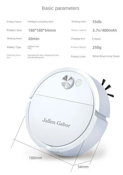 Mini Smart Robotic Sweeping Cleaner