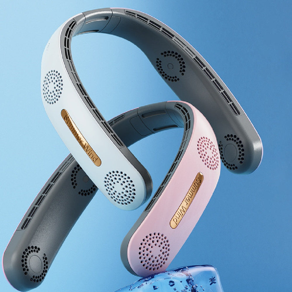 Portable Leafless USB Neck Fan