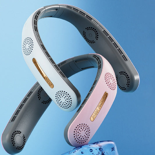 Portable Leafless USB Neck Fan